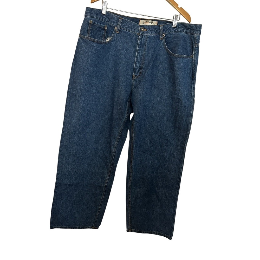 Urban Pipeline Loose Baggy Rugged Denim Blue Jeans Mens‎ Size 40 x 30 New